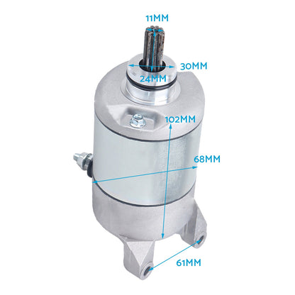 Starter Motor 12V Suitable for Yamaha YS250 TT250R YBR250 93-06.