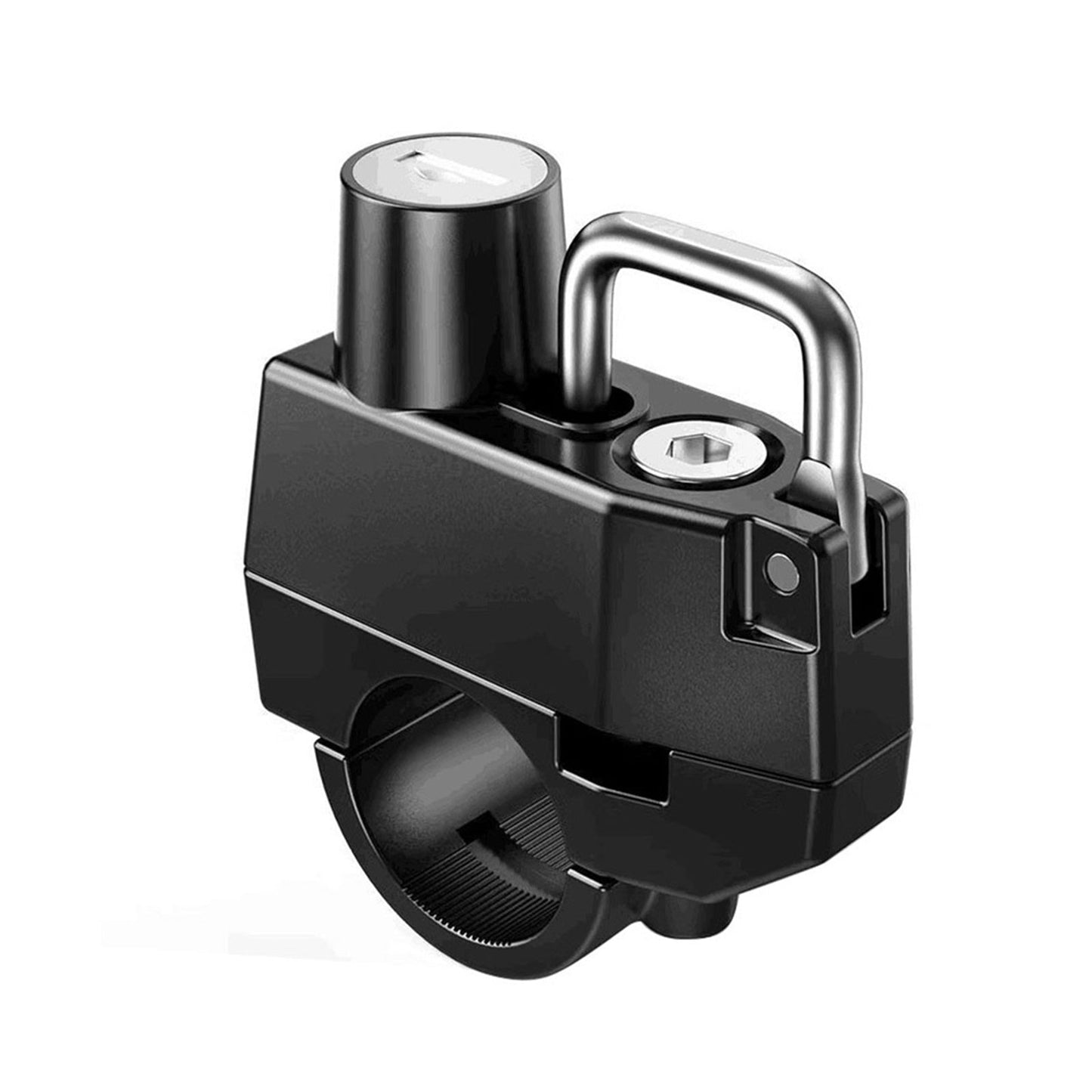Motorcycle Helmet Lock 22mm 25mm Handlebar Frame Tube Suitable For Harley.