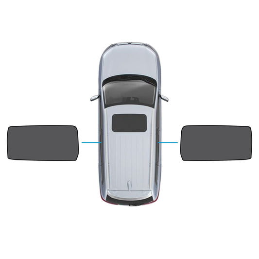 2x Rear Port Window Magnetic Mesh Sunshades Suitable For Kia Carnival YP Series