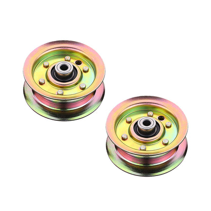 2xPulley Suitable For Husqvarna Jonsered Mowers 532 17 79 68 532 19 31 97 177968.