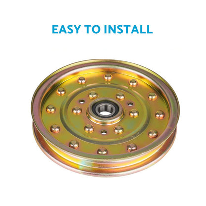 Deck Steel Flat Idler Pulley 116-4667 / 132-9424 Suitable For Toro Z Master
