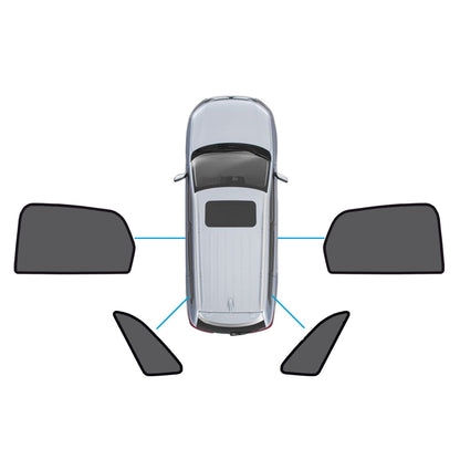 Magnetic Mesh Sun Blind Shades Suitable for Audi Q3 2019-2025