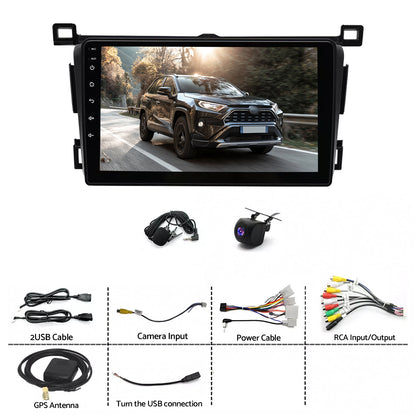 CarPlay Stereo Head Unit Suitable for Toyota RAV4 13-18 Android 13.0 GPS