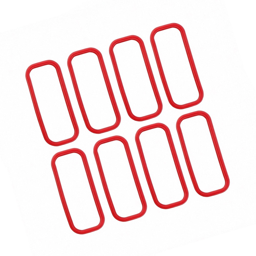 Intake Manifold Seal Gasket Set 8 PCS Suitable for GM LS1 LS6 LSX V8.