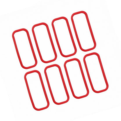 Intake Manifold Seal Gasket Set 8 PCS Suitable for GM LS1 LS6 LSX V8.