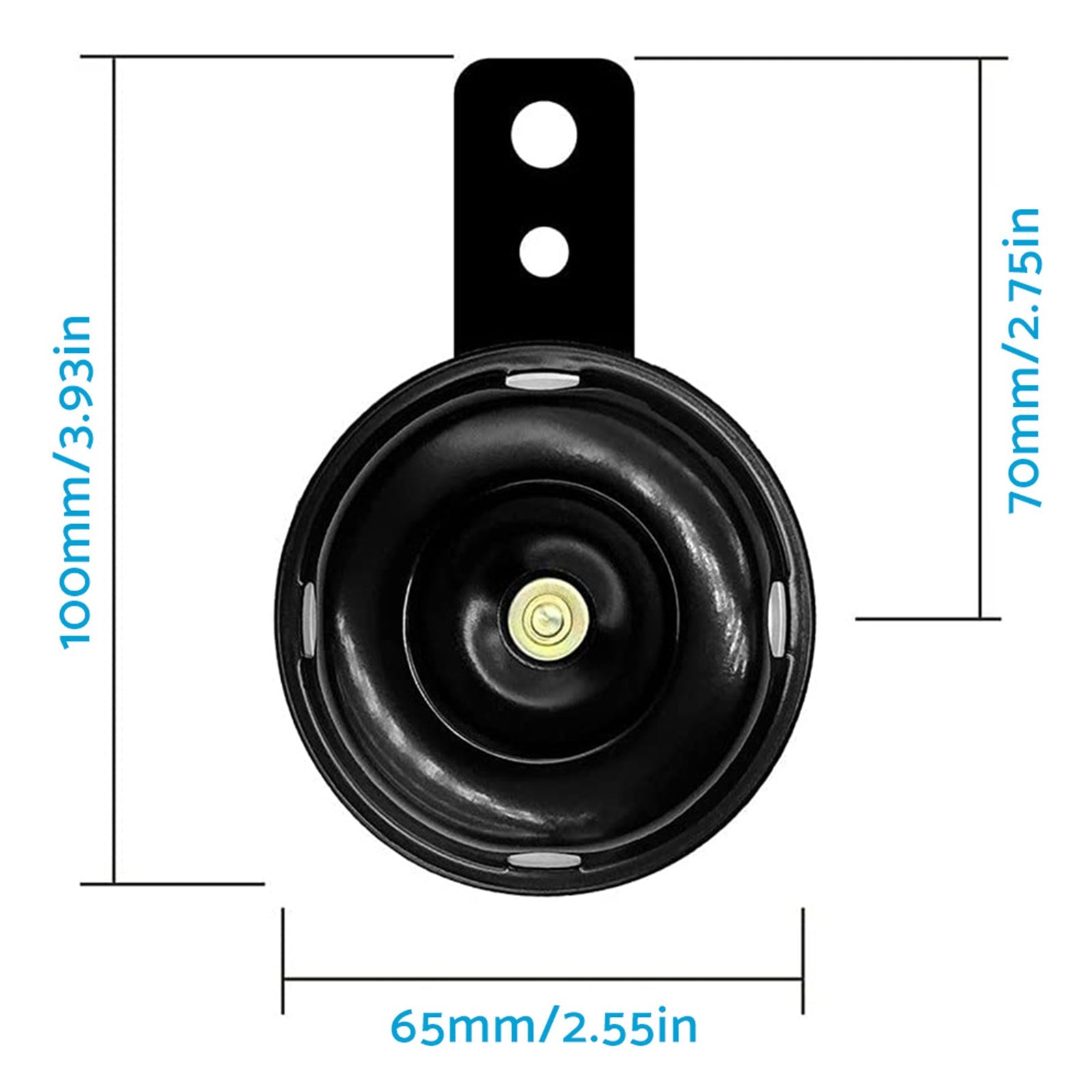 6V Universal Motorcycle Horn Suitable For Suzuki Gokart Buggy Scooter Yamaha.