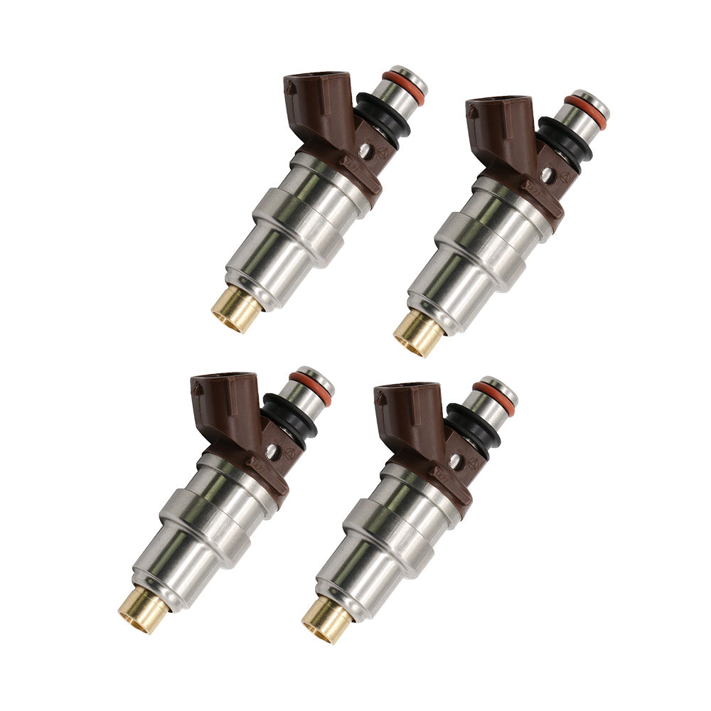 Fuel Injector Kit 4x Suitable For Toyota 4Runner Hilux HiAce RZN 3RZFE 2.7L 4CYL.