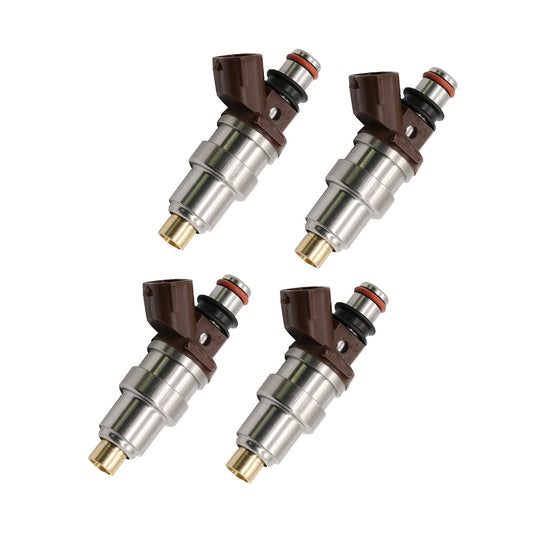 Fuel Injector Kit 4x Suitable For Toyota 4Runner Hilux HiAce RZN 3RZFE 2.7L 4CYL.