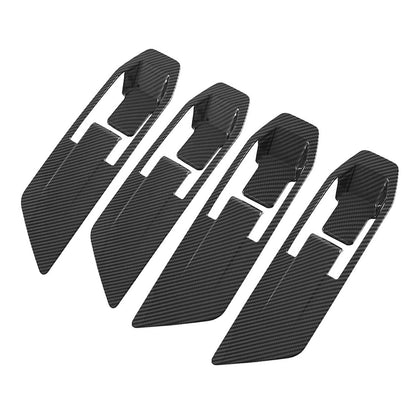 Carbon Fiber Inner Door Handle Cover Suitable for Mitsubishi Triton