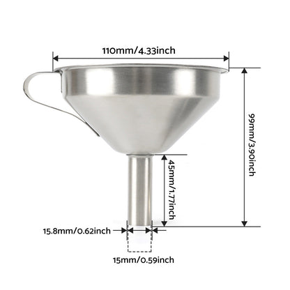 3D Printer Stainless Steel Filter Funnel Resin Filter Cup for UV Resin.
