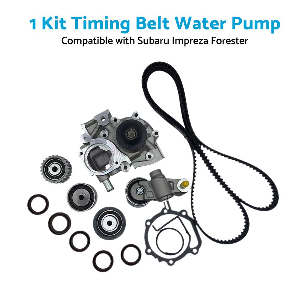 Timing Belt Kit Water Pump Suitable for  Subaru Impreza Forester EJ253 2. 5L SOHC.