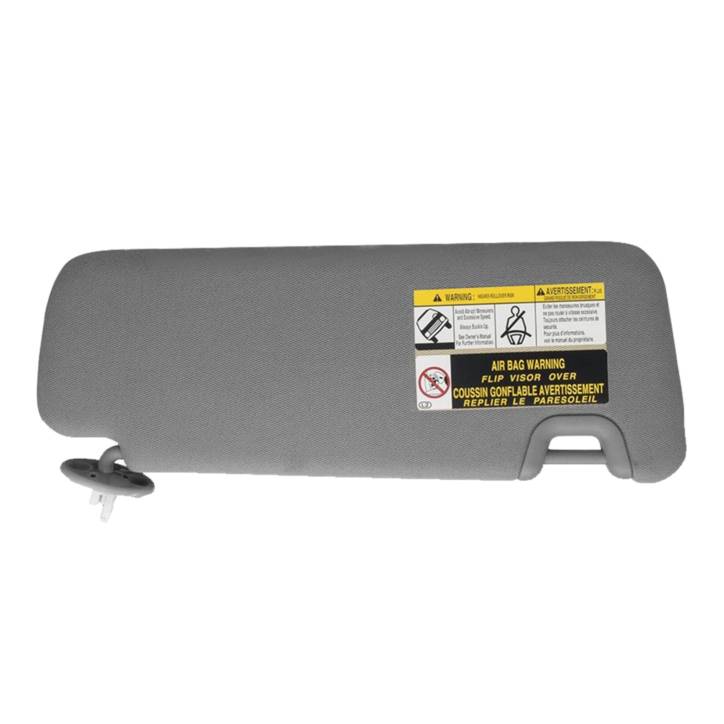 Right Driver Side Sun Visor With Vanity Light Suitable for Toyota Kluger