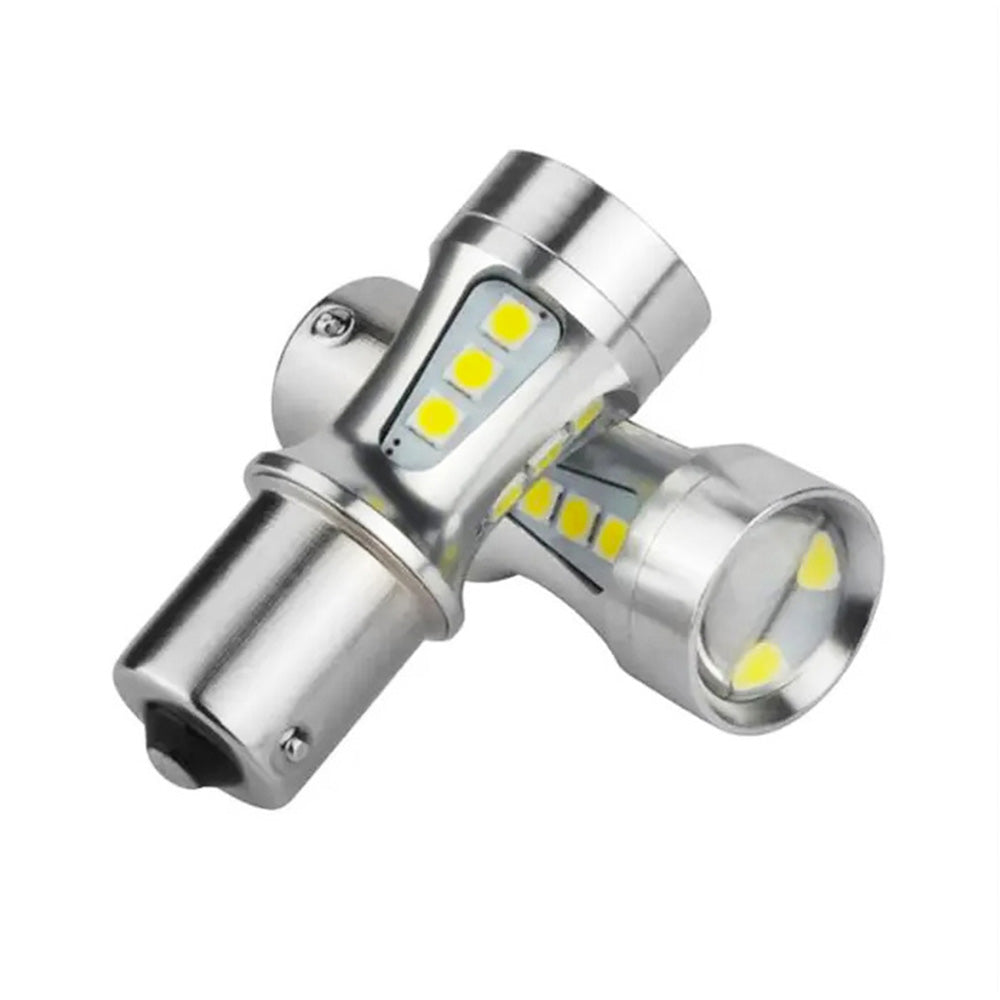 2x LED Reverse Tail Light Bulbs Globe Suitable For Toyota Landcruiser 80 Series.