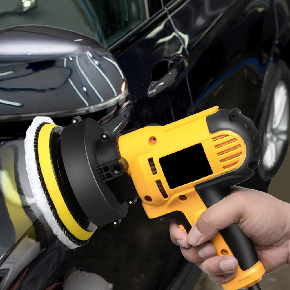 700W Electric Car Polisher 125mm Portable Polishing Machine Waxer Sander Buffer.