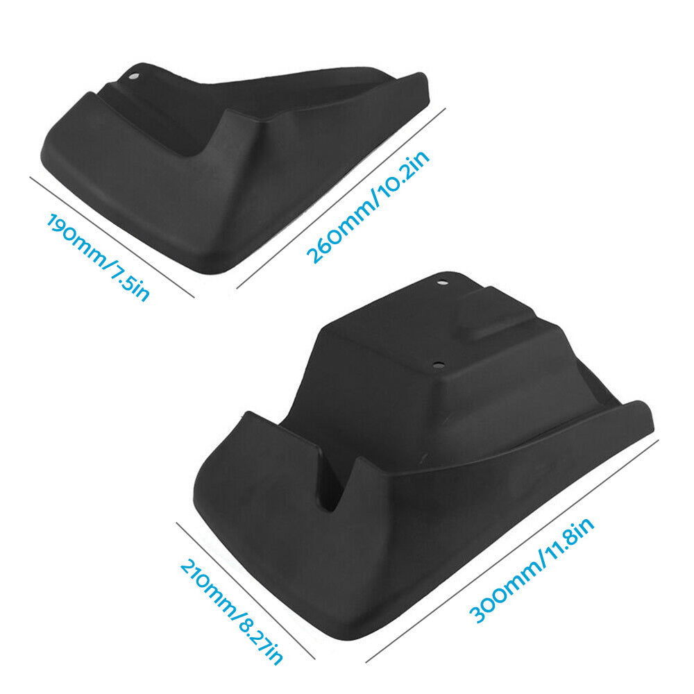 4x Splash Guard Mud Flap Fender Mudguard Suitable for Toyota Hiace H200 Series.