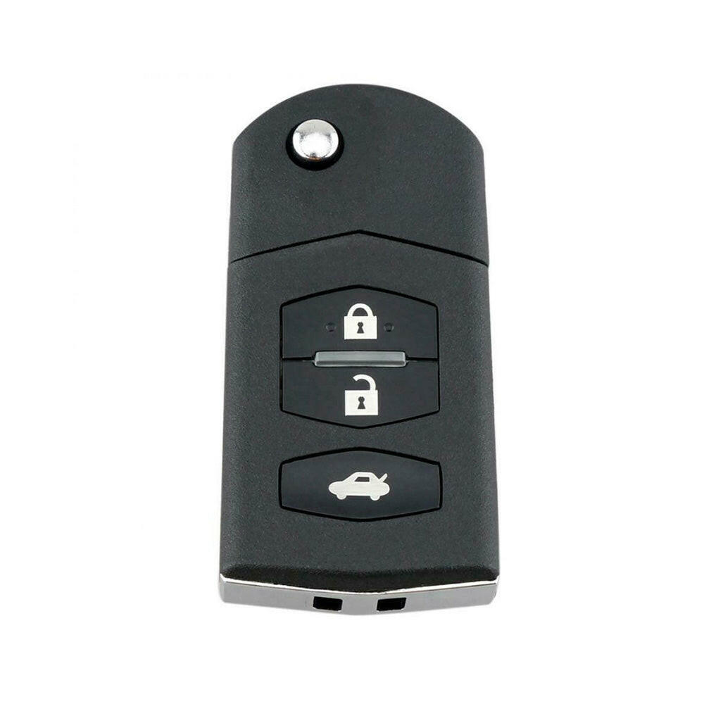 3 Button Complete Remote Car Key 433MHz ID63 80Bit Chip Suitable For Mazda 2 3 6.