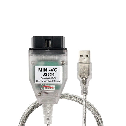 USB to OBD2 16pin MINI VCI Diagnostic Cable Suitable For Toyota TIS Techstream