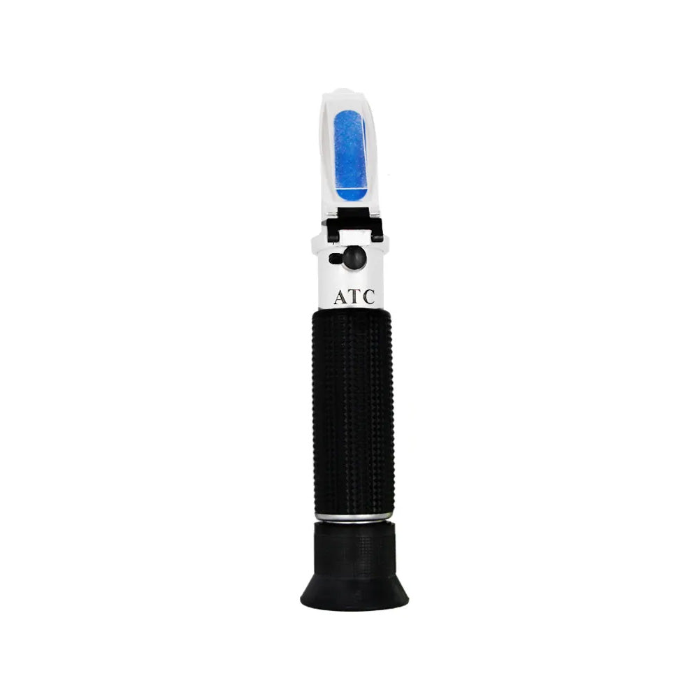 ATC Alcohol Refractometer Liquor Volume Percent Tester 0-80percent Measuring Range.