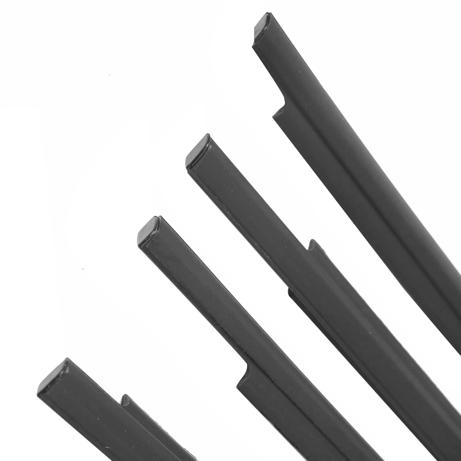Black Weatherstrips Suitable For Toyota LandCruiser 100 105 Series Side Door 4pc.