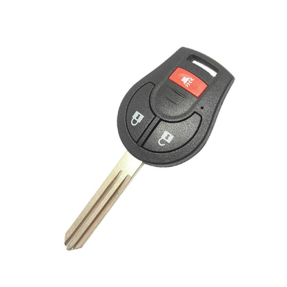 3-Button Complete Remote Car Key 433MHz Suitable For Nissan X-Trail T31, Tiida, Micra, Pulsar & Almera