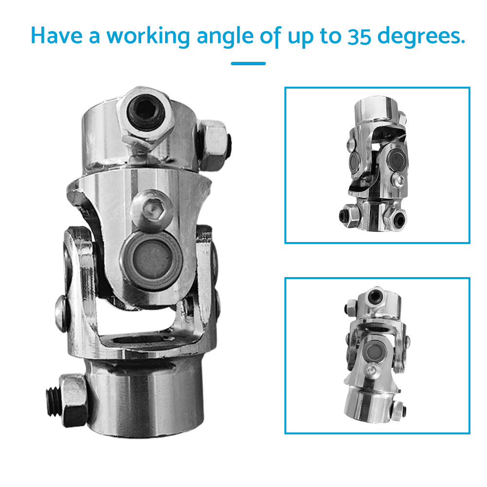Steering Universal U-Joint 3 or 4 Inch DD To 3 or 4 Inch DD Double D Steel Suitable For Hotrod AU