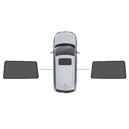 Car Window Magnetic Sun Shade Suitable For Nissan Patrol Y62 Series 2012-2024