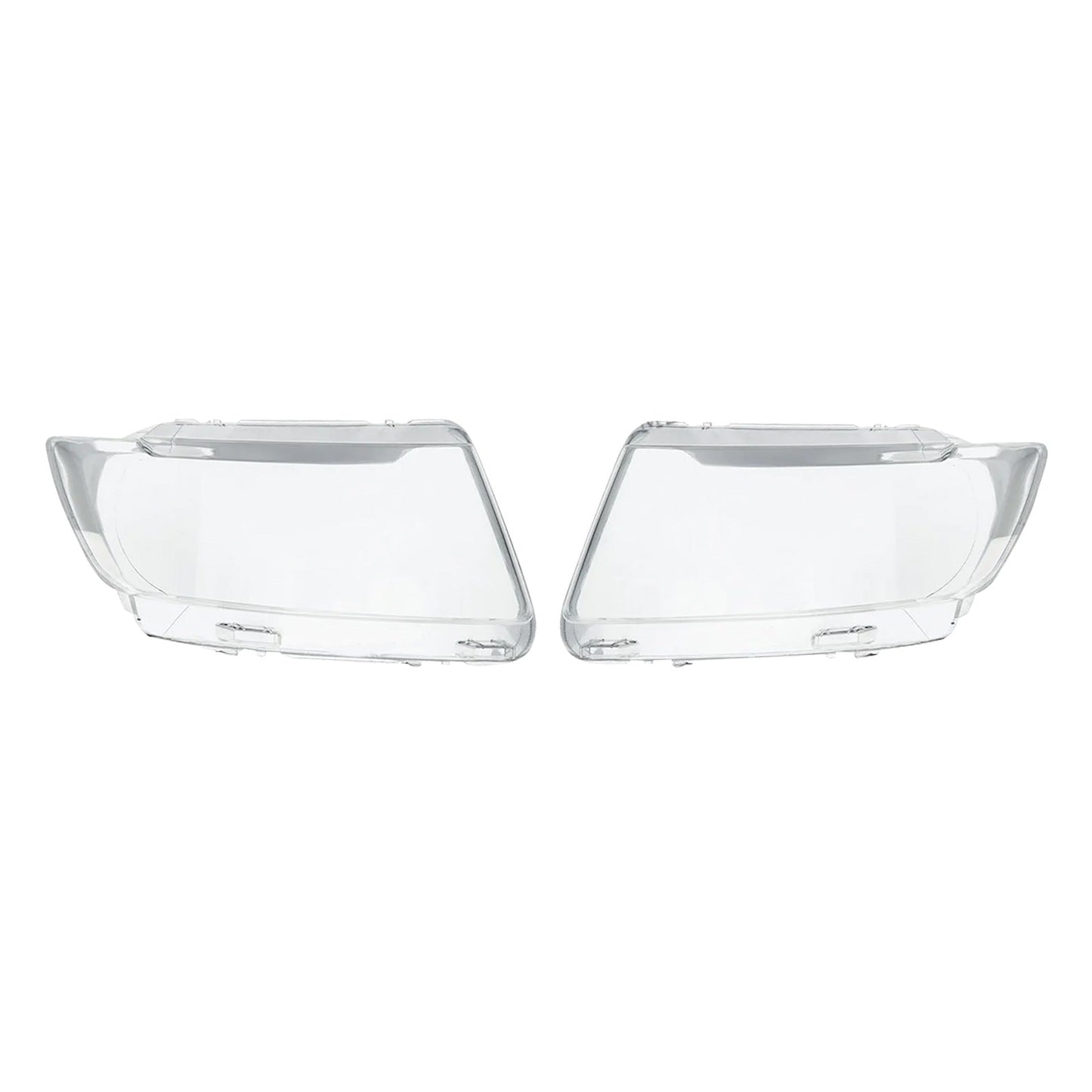 Pair of Left & Right Headlight Lens Covers Replacement Suitable For Jeep Grand Cherokee 2011-2013