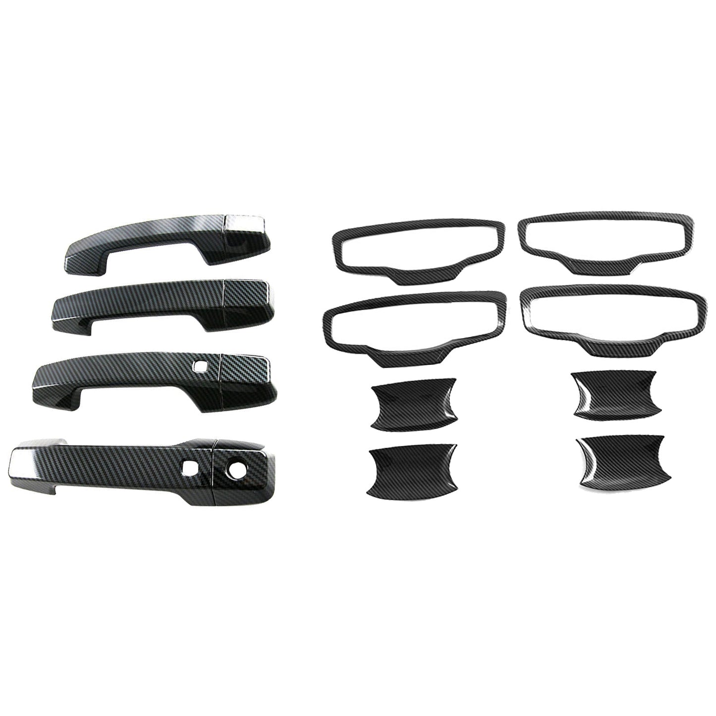 Side Door Handle Covers & Handle Bowl Suitable For Mitsubishi Triton L200 2023-2025