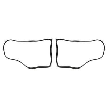 2x Front Door Weatherstrip Gasket Seals Suitable For Jeep Wrangler JK 2007-2018