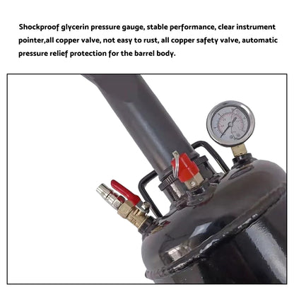 12L Tyre Inflator Bead Seater Blaster Cannon Suitable for Car SUV 4WD