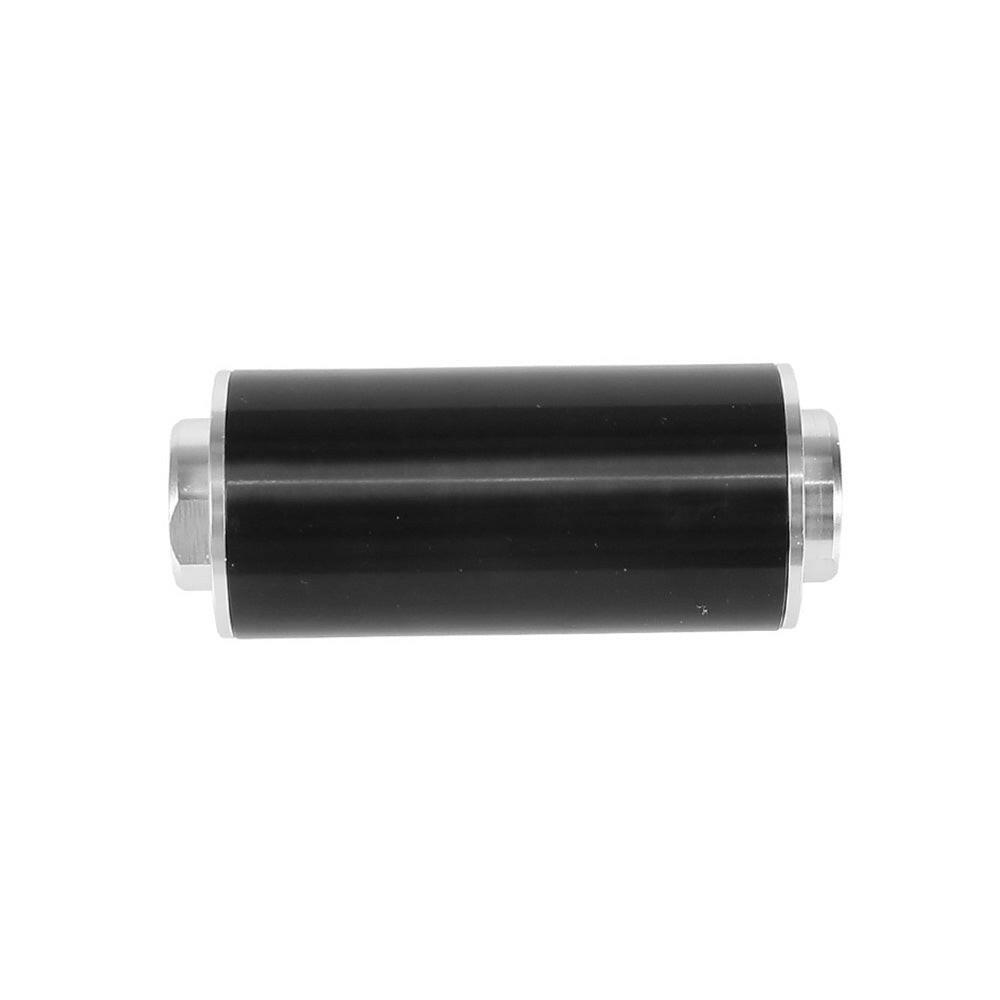 Inline 100 Micron Fuel Filter Bracket 6AN 8AN 10AN Adapter Universal 50mm.