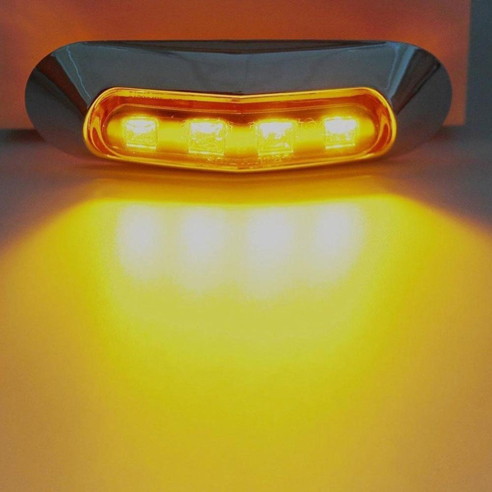 10x LED Clearance Side Marker Lights Suitable for Truck Trailer Lorry