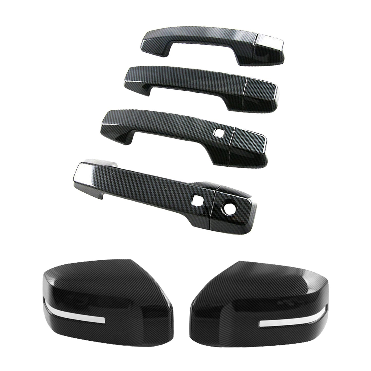 Side Door Mirror & Handle Covers Suitable for Mitsubishi Triton 2.4L