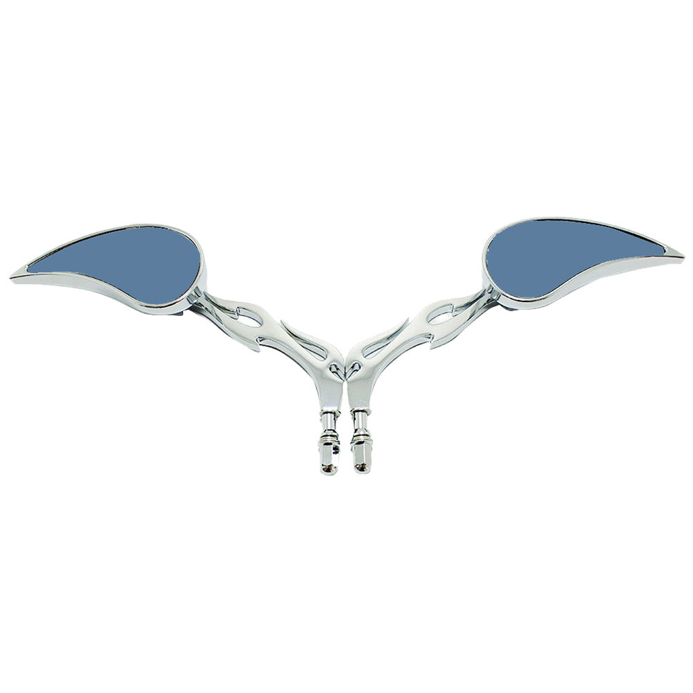Motorcycle Rearview Mirrors Suitable for Harley Davidson Cross Bones