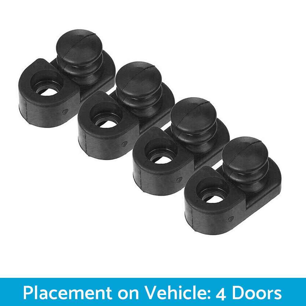 4x Door Switch Cover Rubber Kit Suitable for Nissan Patrol GQ Y60