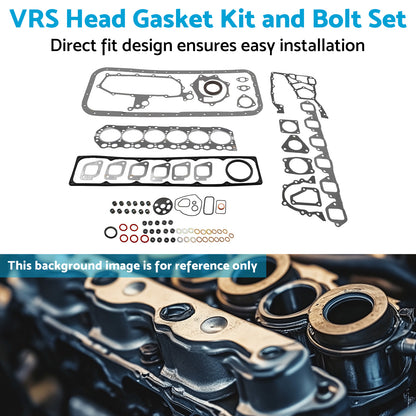 VRS Head Gasket Kit & Bolt Set Suitable For Nissan TD42 Patrol GQ GU Y60 Y61 4.2