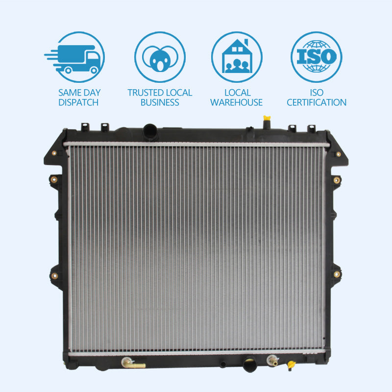 RADIATOR SUITABLE FOR TOYOTA HILUX KUN16R KUN26R 3. 0 TD 1KD-FTV AT MT 2005 ON.