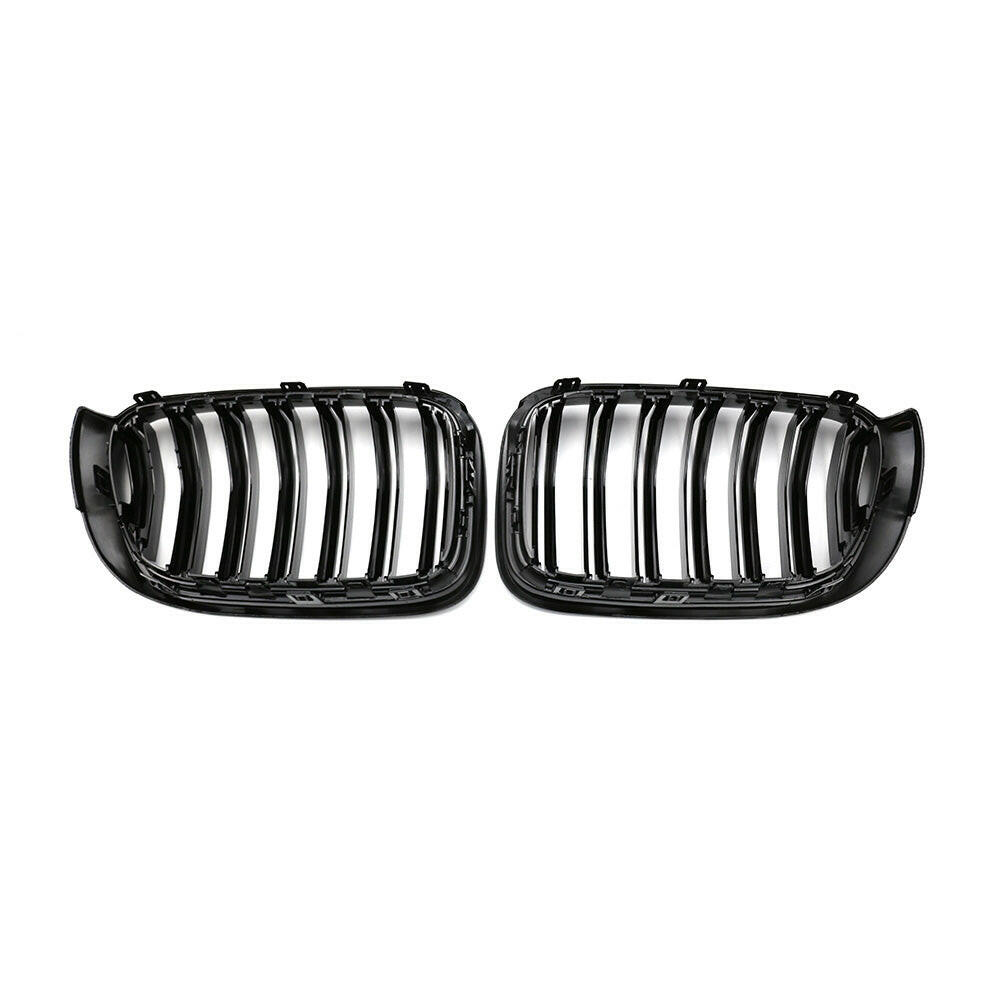 Front Bumper Kidney Grille Grill Suitable For BMW X3 F25 / X4 F26 2014-2017.