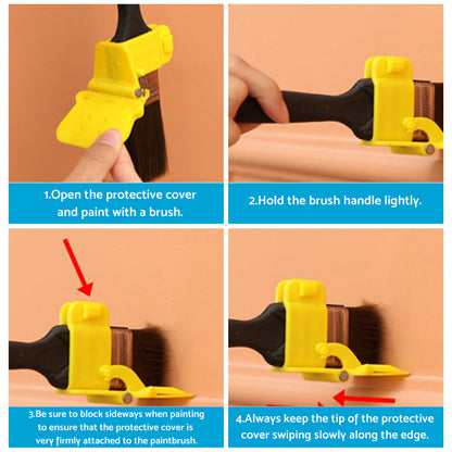 1/2pcs Profesional Edger Paint Brush Edger Brush Tool for Edges and Trim.