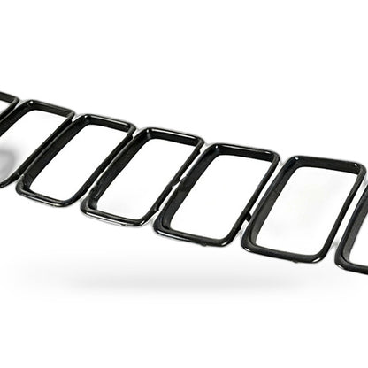 Front Grille Trim Cover Chrome Suitable for Jeep Cherokee 2014-2016 Radiator - XQ1