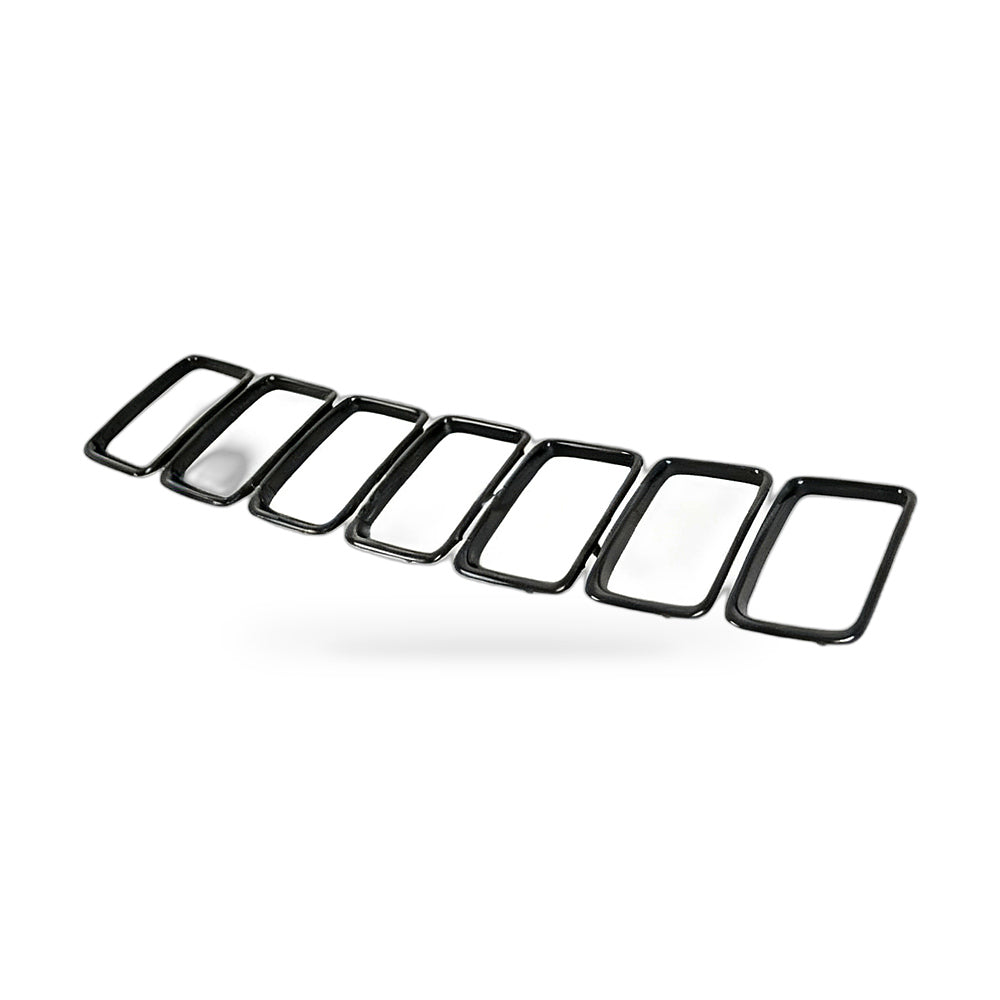 Front Grille Trim Cover Chrome Suitable for Jeep Cherokee 2014-2016 Radiator - ZT2
