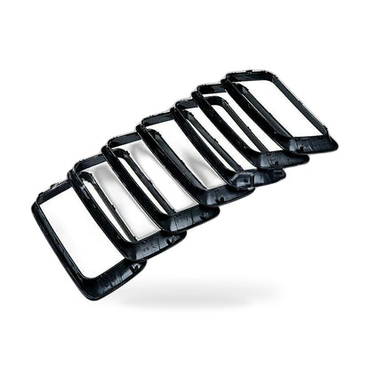 Front Grille Trim Cover Chrome Suitable for Jeep Cherokee 2014-2016 Radiator - ZT3