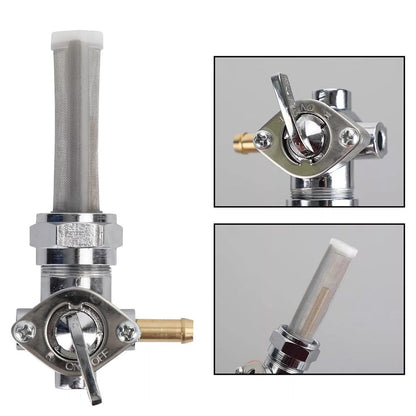 22mm Fuel Tap Petcock Valve Right Outlet Suitable for Harley-Davidson Bad Boy