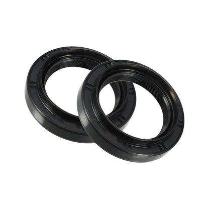 2x Front Axle Oil Seal Set Suitable for Toyota Hilux KUN26
