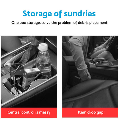 Center Console Armrest Storage Tray Box Suitable for Toyota Fortuner
