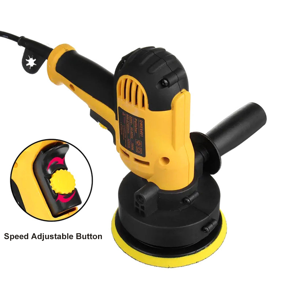 700W Electric Car Polisher 125mm Portable Polishing Machine Waxer Sander Buffer.