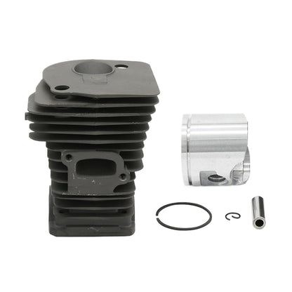42mm Cylinder Head  and  Piston Pin Ring Kit Suitable for Husqvarna 345 340 Chainsaw.