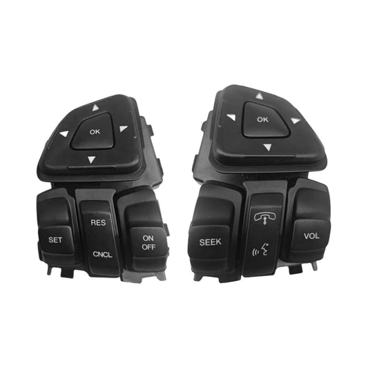 Pair Steering Wheel Cruise Control Switch Suitable For Ford Explorer / Lincoln MKX.