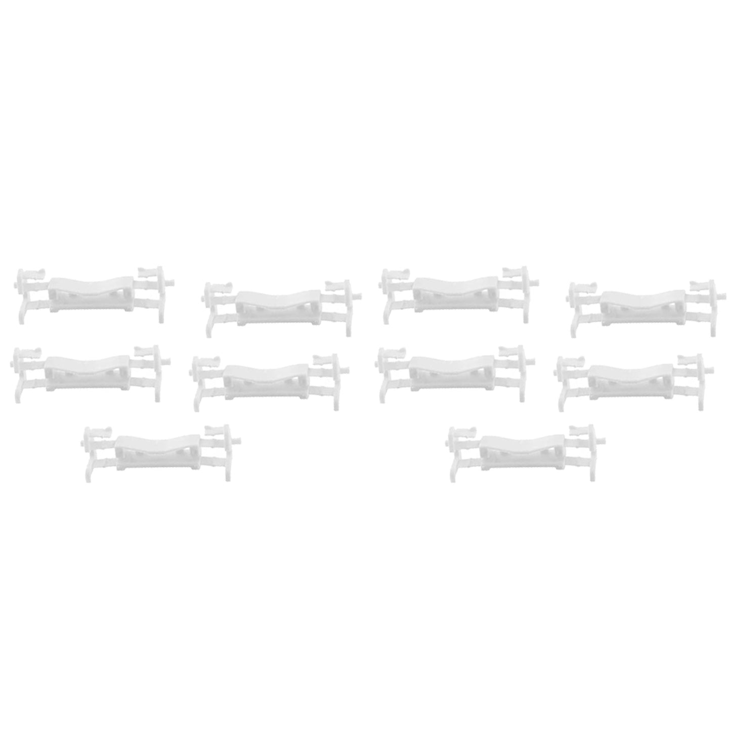 10x Roof Moulding Drip Rail Clips Suitable for?Mitsubishi Triton L200 2005-2014.