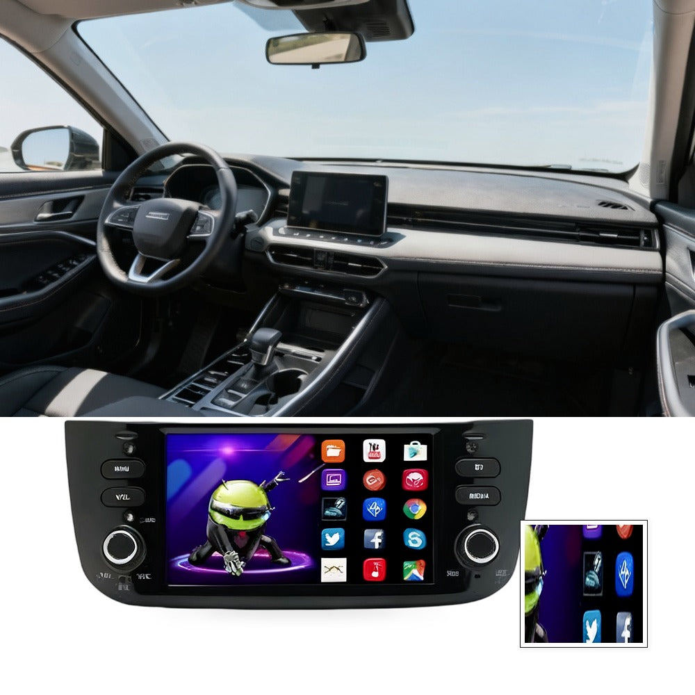 Android Car Navigation GPS MP5 Suitable for Fiat Punto 2010-2016